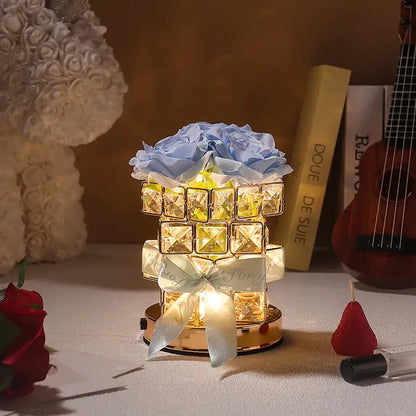 Crystal Rose Nightlamp