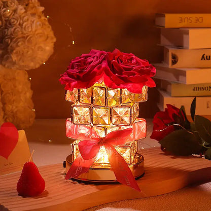 Crystal Rose Nightlamp